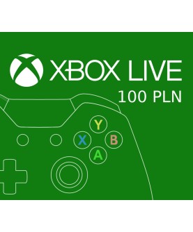 XBOX Live 100 PLN Prepaid Card PL Xbox One Key OTHER